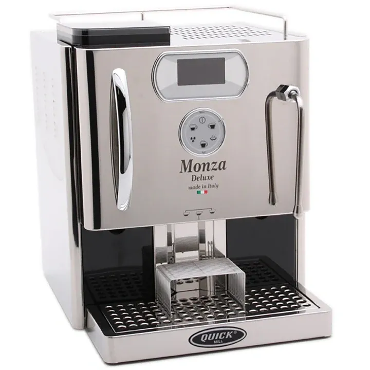 A coffee machine with the word " morse " on it.
